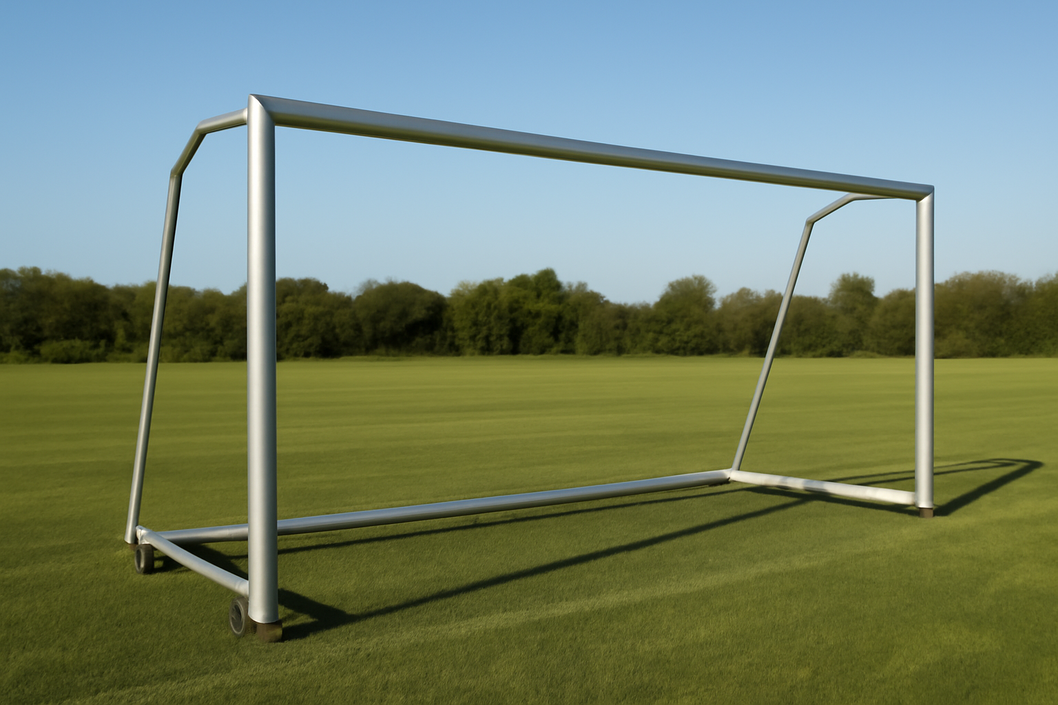 Aluminium Football Goal Post Movable