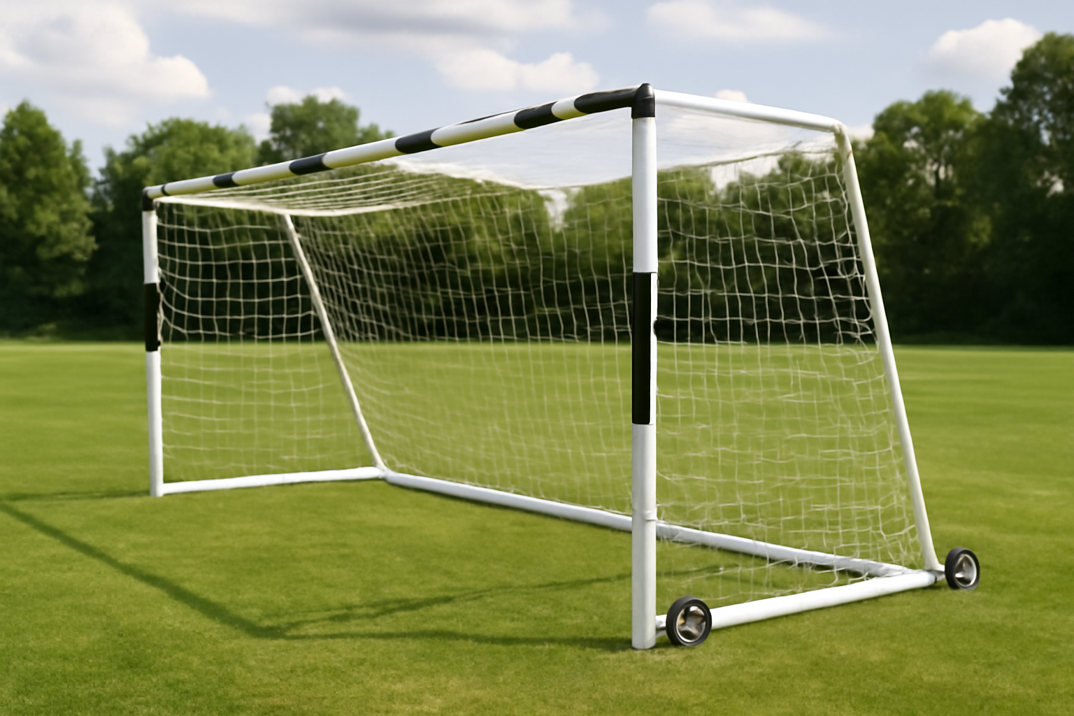 Steel Football Goal Post Movable